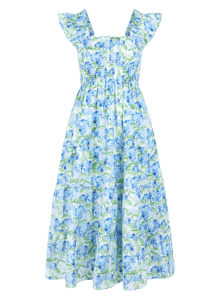 ellie hydrangea nap dress